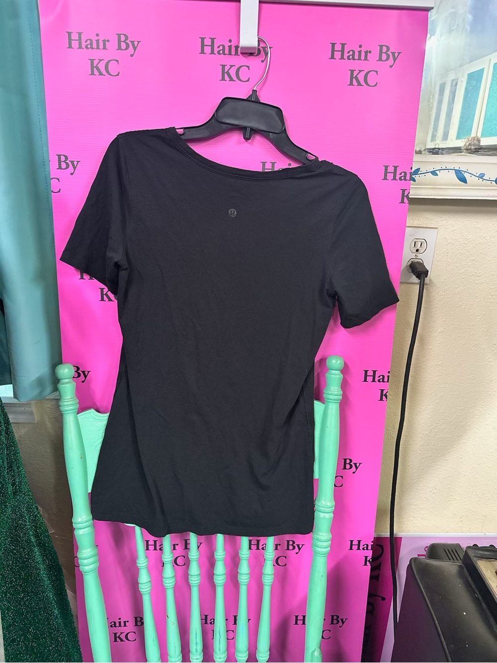 lululemon athletica Black Short Sleeve Tee